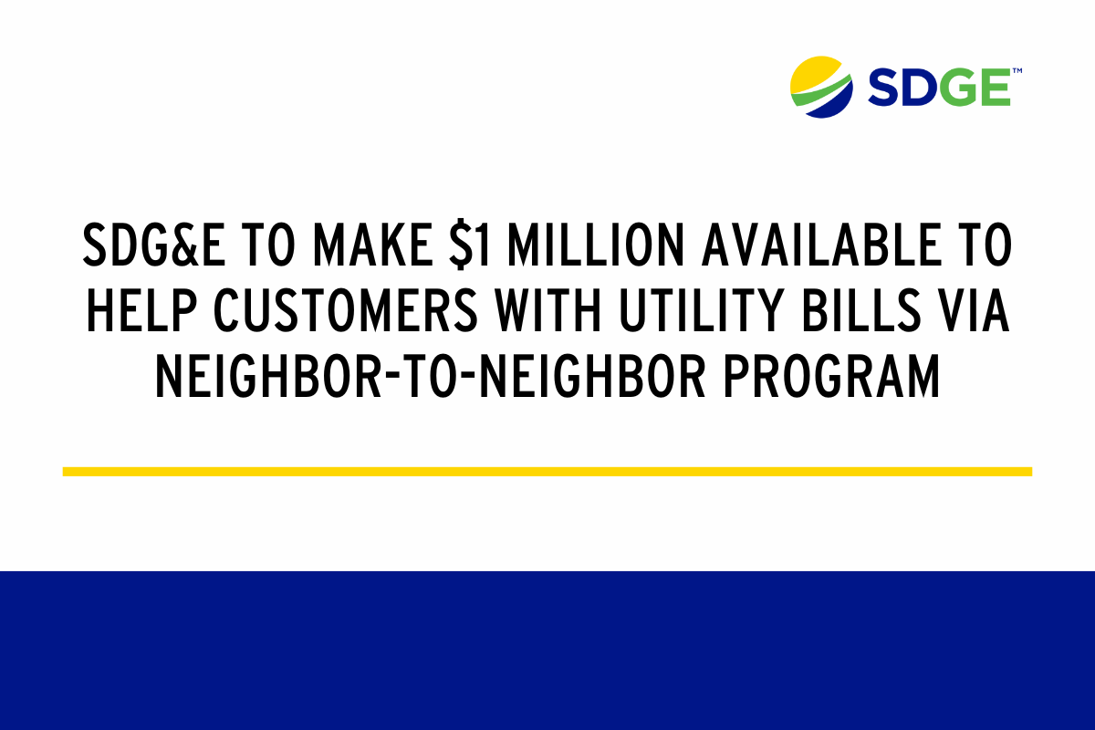 Sdg&e customer deals service